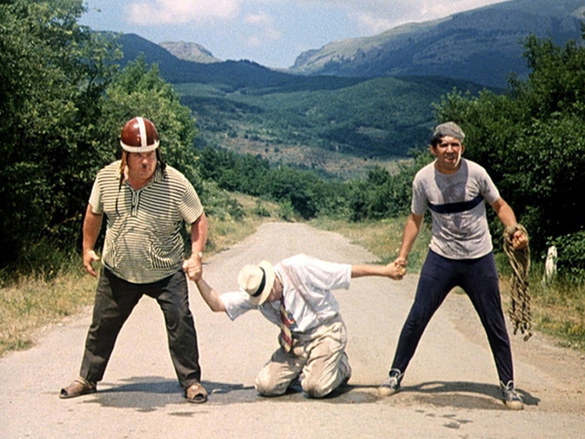    «Кавказская пленница, или Новые приключения Шурика», к/с «Мосфильм», 1966, реж. Л. Гайдай