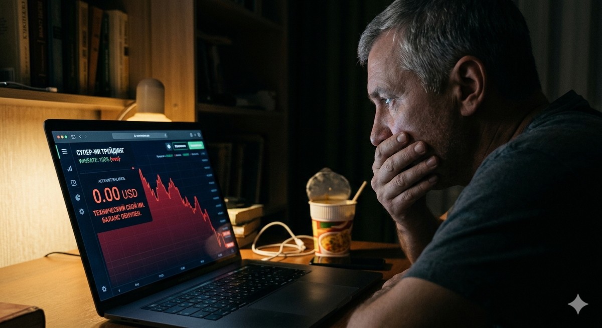 Робот ошибся, баланс — ноль: как работает мошенническая схема «Слитый инсайд от ИИ»