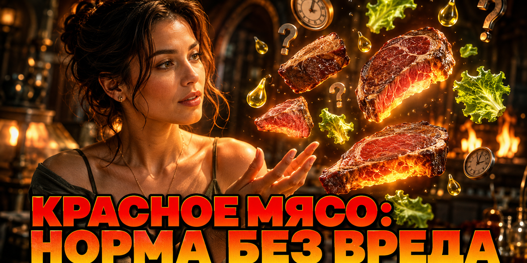 Красное мясо: сколько можно есть без вреда для здоровья
