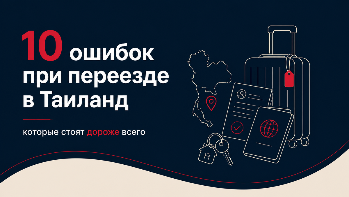 10 ошибок при переезде в Тае