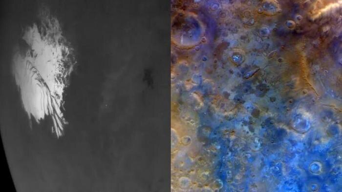 Фотографии Марса, сделанные межпланетной станцией Psyche. Обложка © nasa.gov