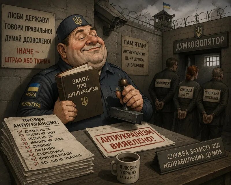 В Киеве хотят сажать за «антиукраинские проявления»
Фото:
Sora AI|ForPost