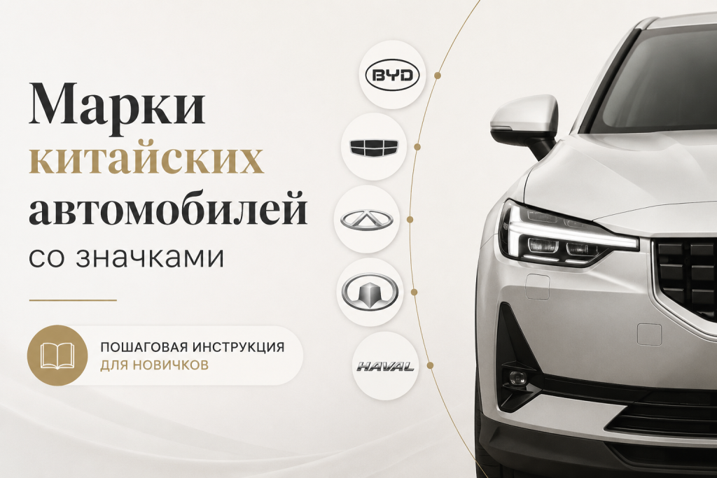    Какие марки китайских автомобилей со значками выбрать новичкам