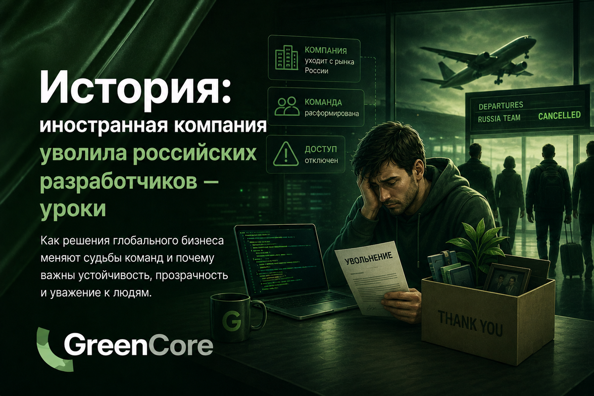 Обложка компании Greencore.