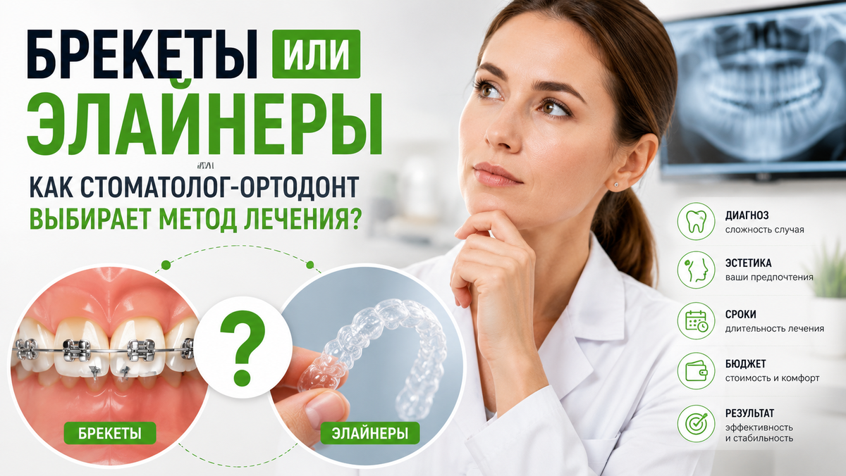 Что лучше: брекеты или элайнеры?