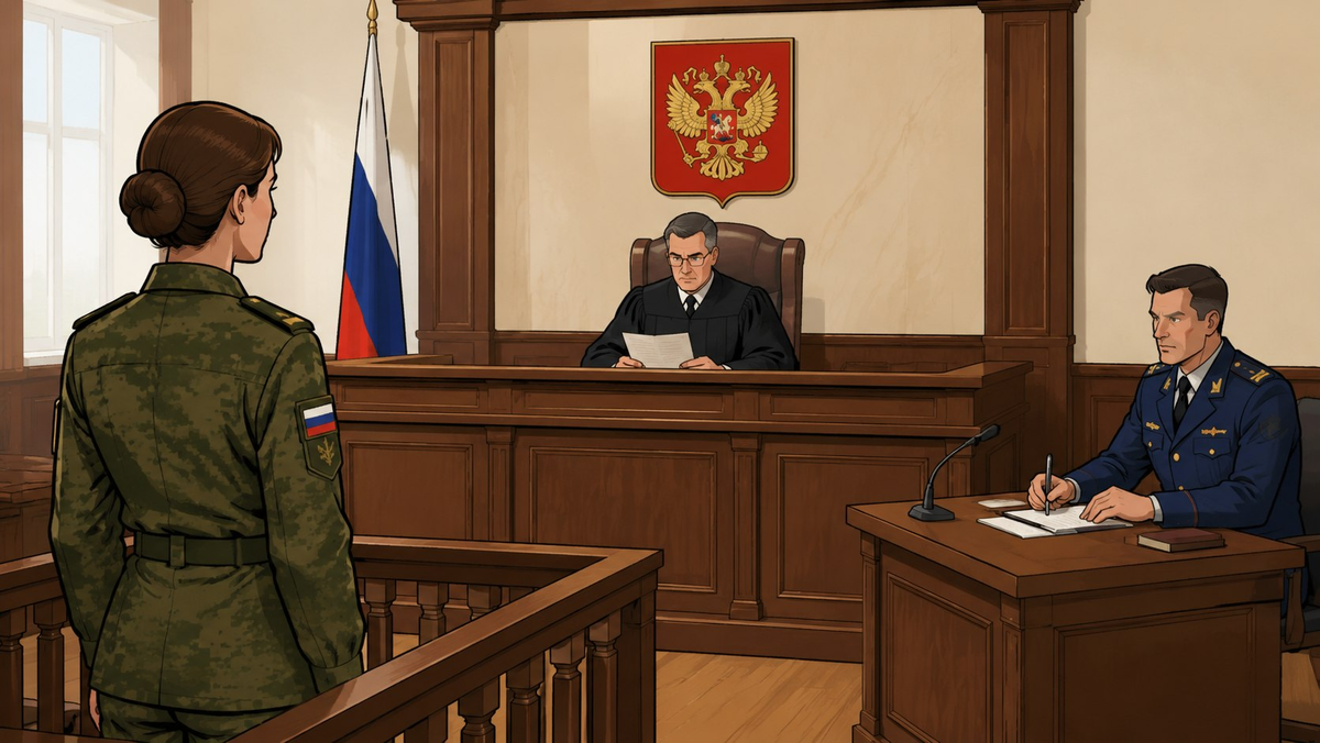 Иллюстрация судебного процесса