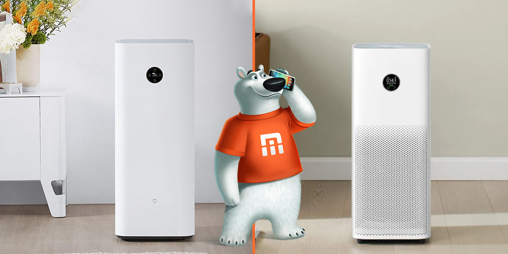 Сравнение очистителей воздуха Xiaomi Mi Smart Air Purifier 4 Max и Xiaomi Mi Air Purifier 4 Pro
