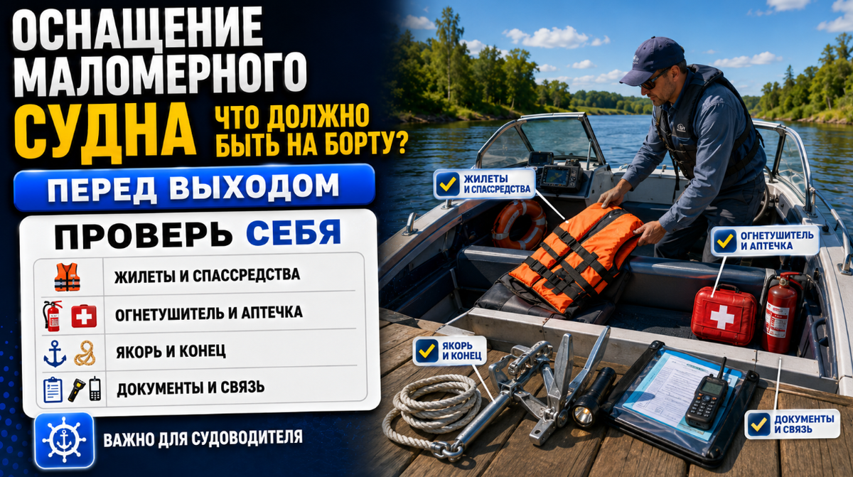 Судовождение маломерных  судов