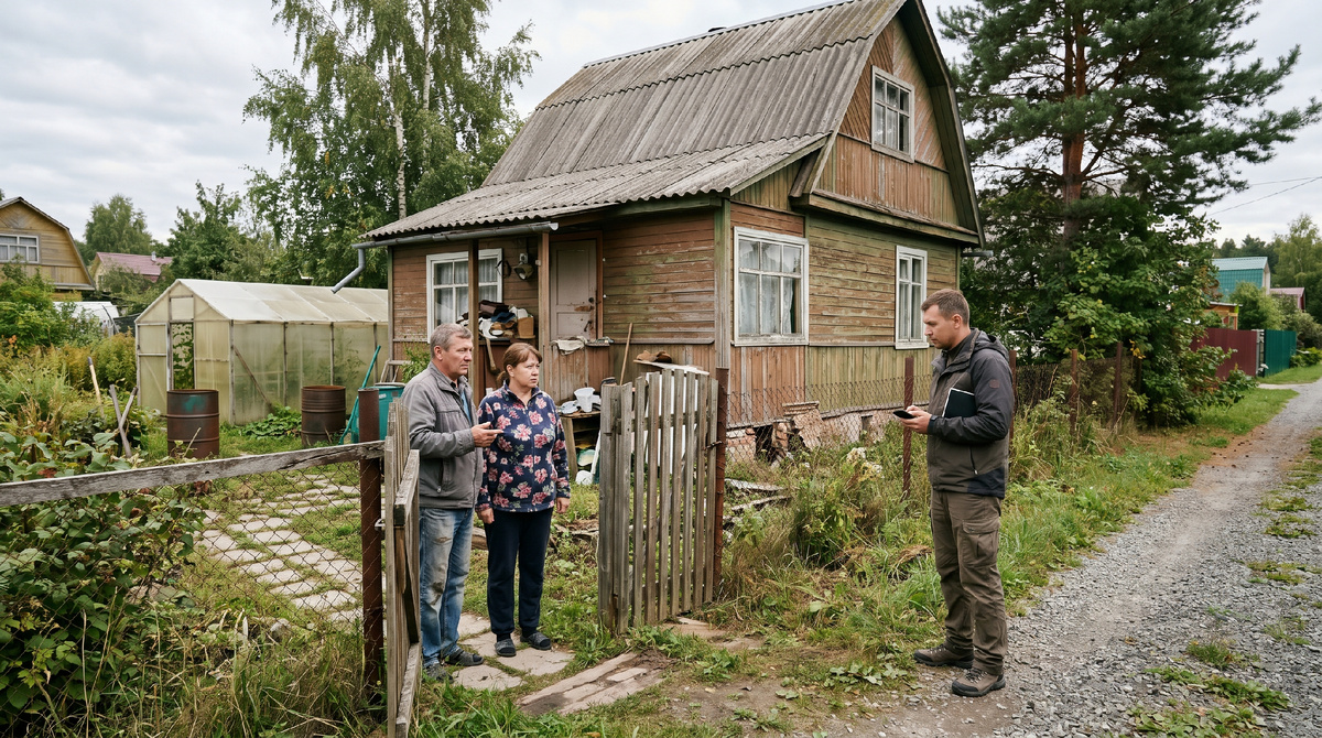 Старые дачи продаются всё сложнее