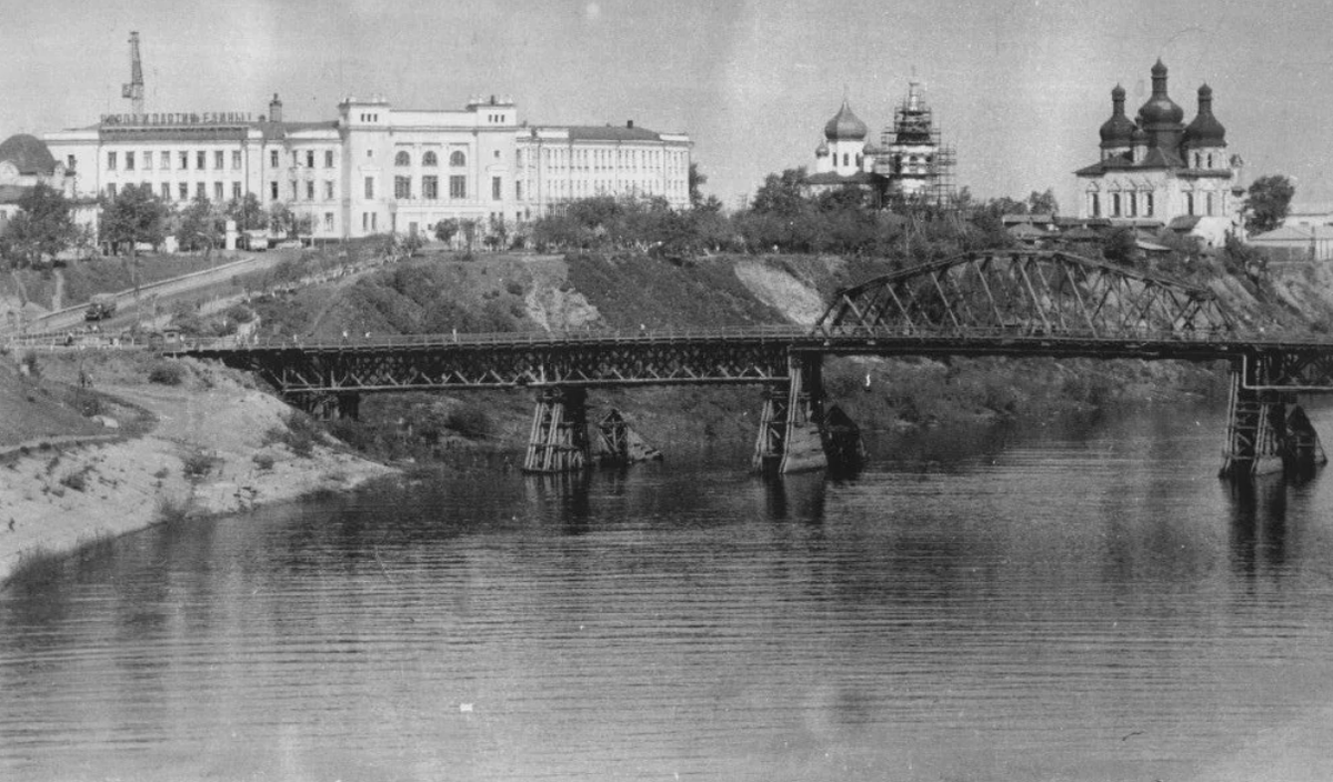 1977—1979 Затюменка и деревянный мост