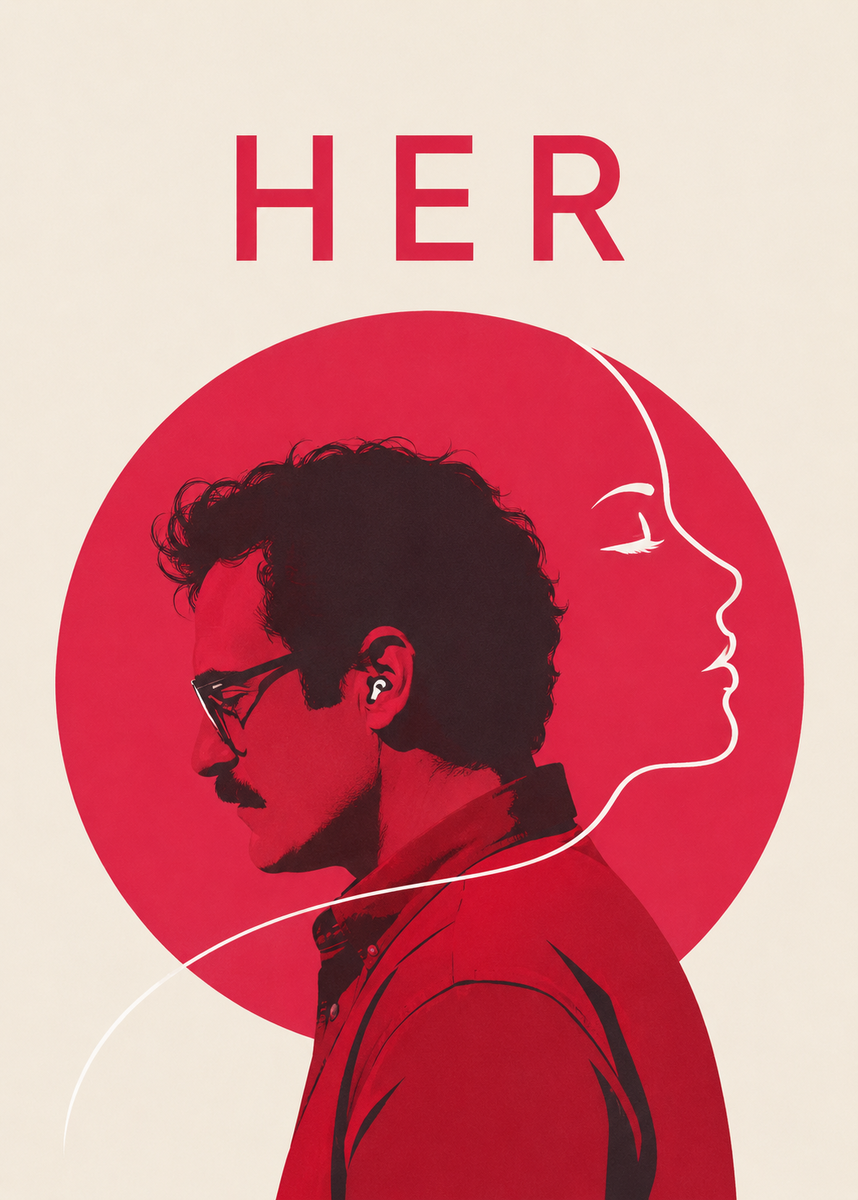 #Она #Her #ХоакинФеникс #СпайкДжонз