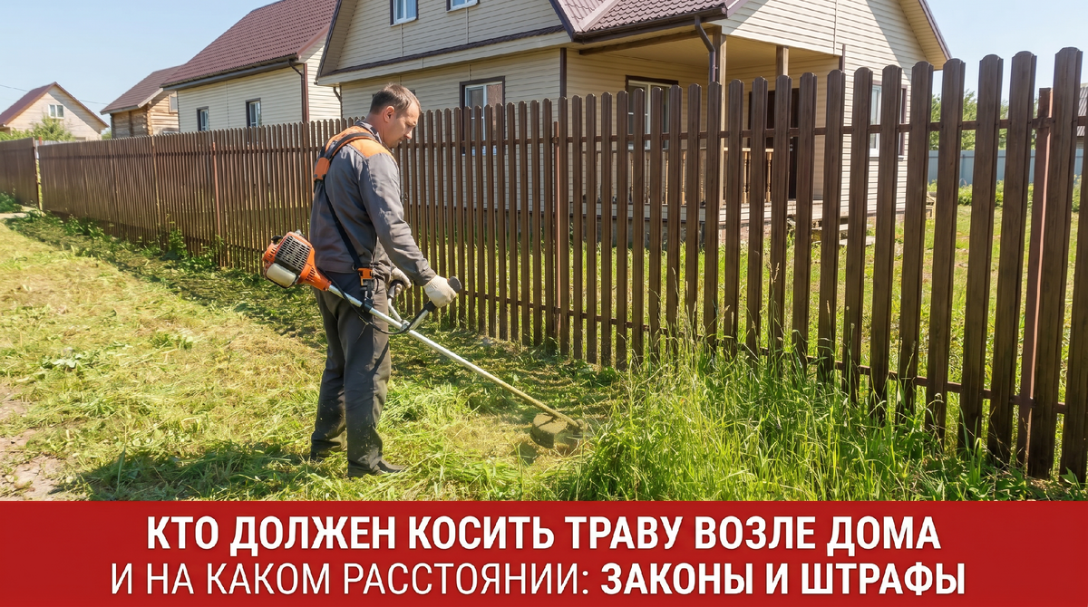 Кто должен косить траву на участке - СТРОЙКОНСЬЕРЖ