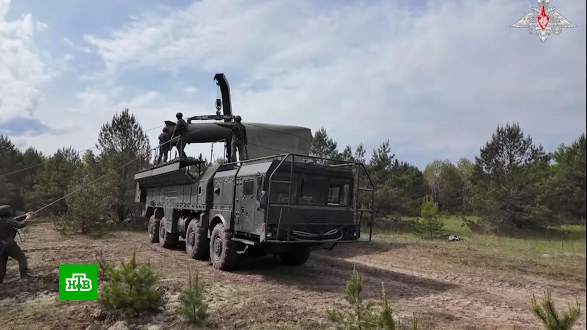    Минобороны показало развертывание «Искандеров» на ядерных учениях в Белоруссии