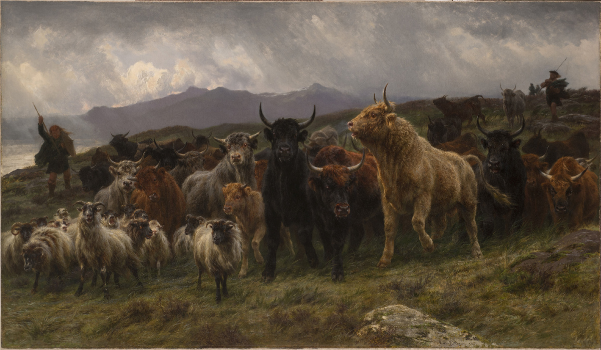 Горная облава, Роза Бонёр, 1860
Авторство: Роза Бонёр. 1. National Museum of Women in the Arts, Washington, D. C.2. Google Arts & Culture — LgFFs-4LCo8eqw, Общественное достояние, https://commons.wikimedia.org/w/index.php?curid=61814192
