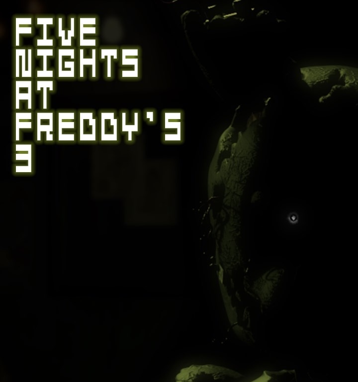 Обложка игры «Five Nights at Freddy's 3» 2015г. 
