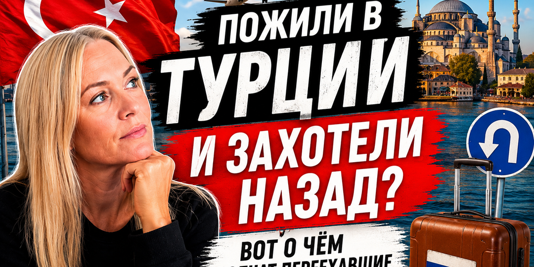 Пожили в Турции — и захотели назад? Вот о чём молчат переехавшие