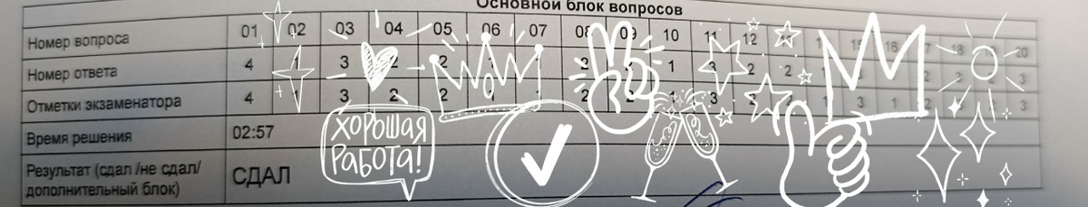 Мой результат))