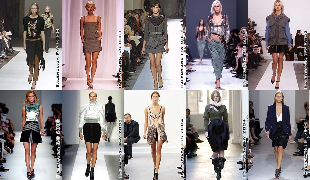 Ретроспектива развития стиля Balenciaga