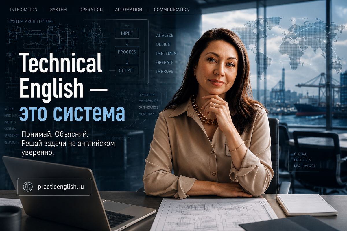 технический английский это система