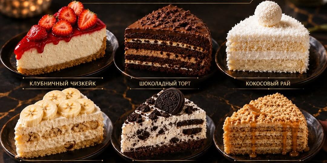 🎂 Духовка не понадобится! 9 роскошных тортов, которые готовятся проще простого