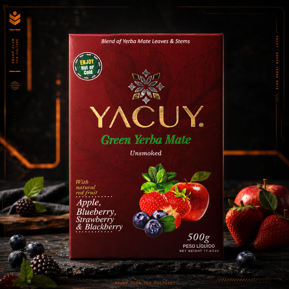 YACUY Красные Фрукты