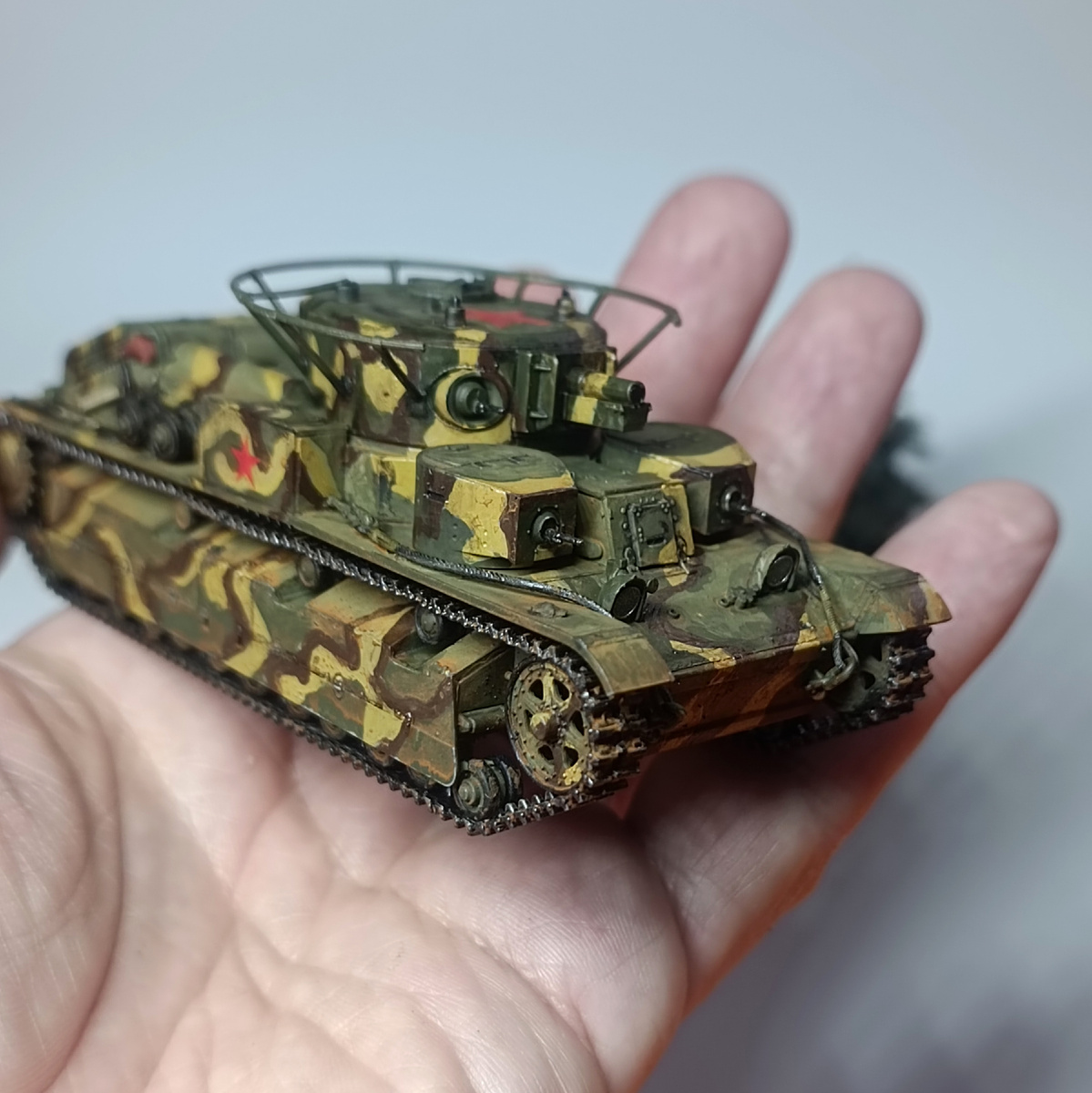 Т-28 от фирмы "Звезда", масштаб 1/72