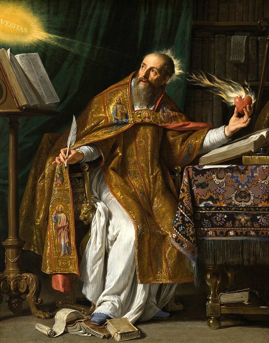 Святой Августин. Филипп де Шампен (Philippe de Champaigne, 1602–1674)