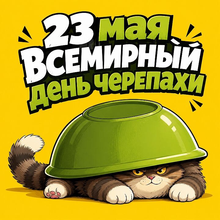 23 мая - Всемирный день черепахи. podarokplus.ru