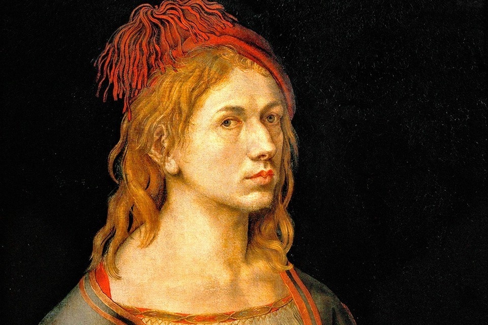    Альбрехт Дюрер, автопортрет в 22 года.