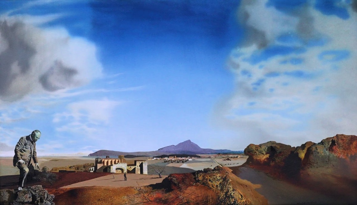 «Аптекарь из Ампурдана, не ищущий абсолютно ничего», 1936 год, С. Дали