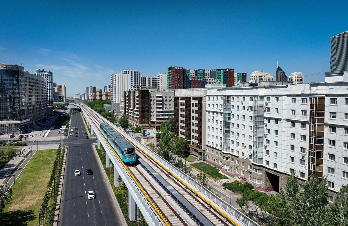 Движение поезда LRT в мае 2026 года, изображение из открытых источников