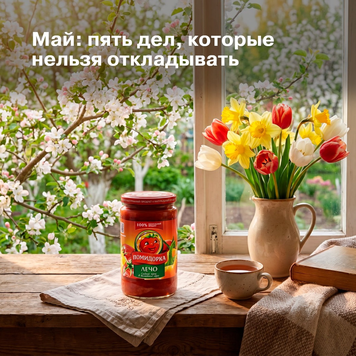 Листайте карточки, отмечайте галочками и обязательно добавляйте в комментариях свои пункты. А мы пойдем... нюхать сирень! 🌸