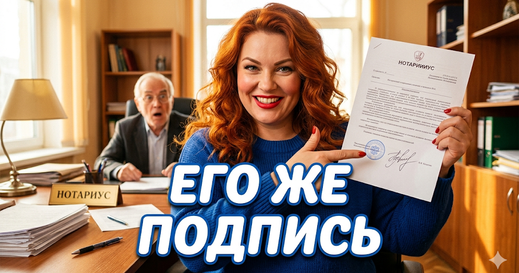 Он думал, что я безвольная. Пока я не пришла к нотариусу с его же подписью