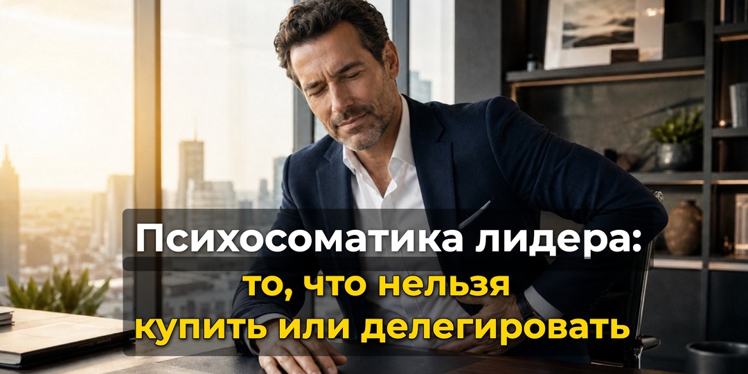 Психосоматика лидера: то, что нельзя купить или делегировать