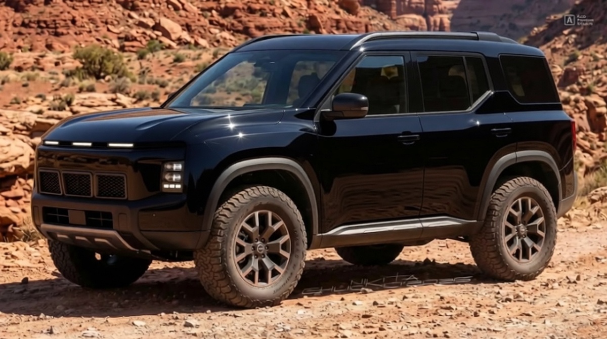 Nissan Xterra 2027 рендер 