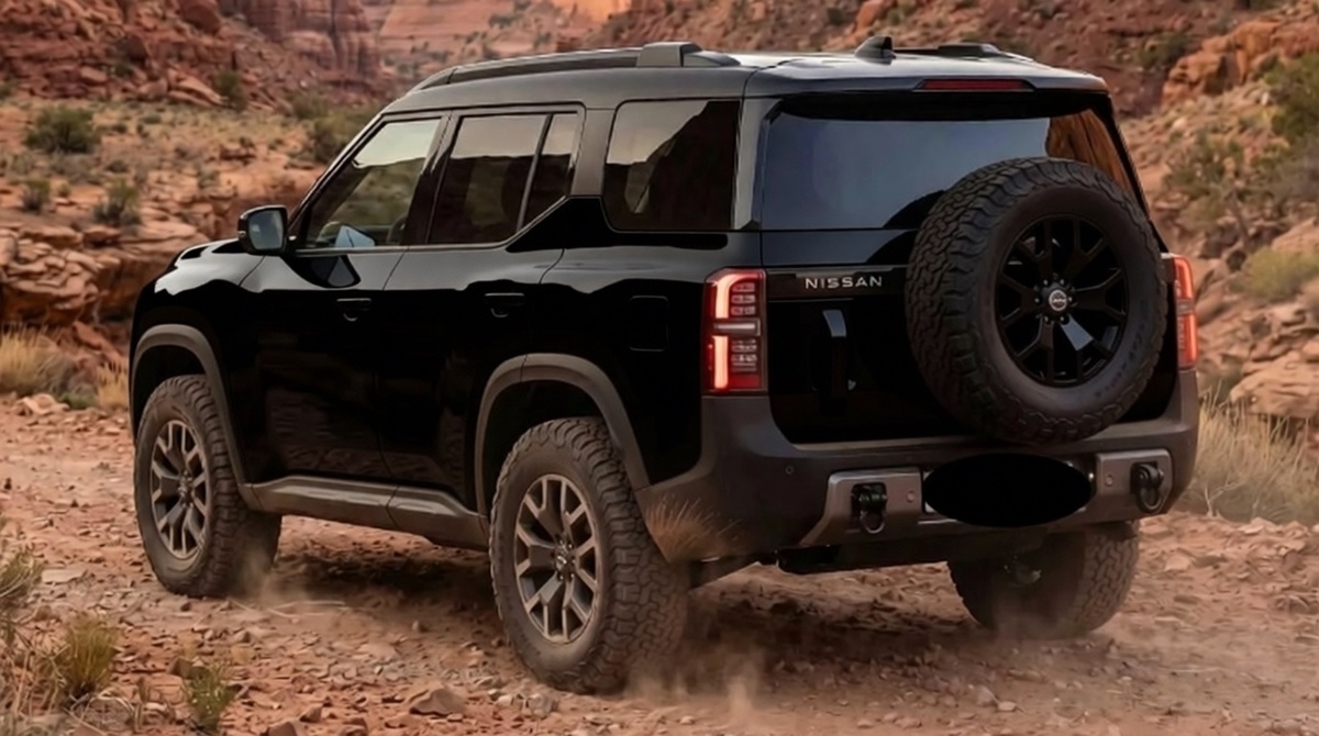 Nissan Xterra 2027 рендер 