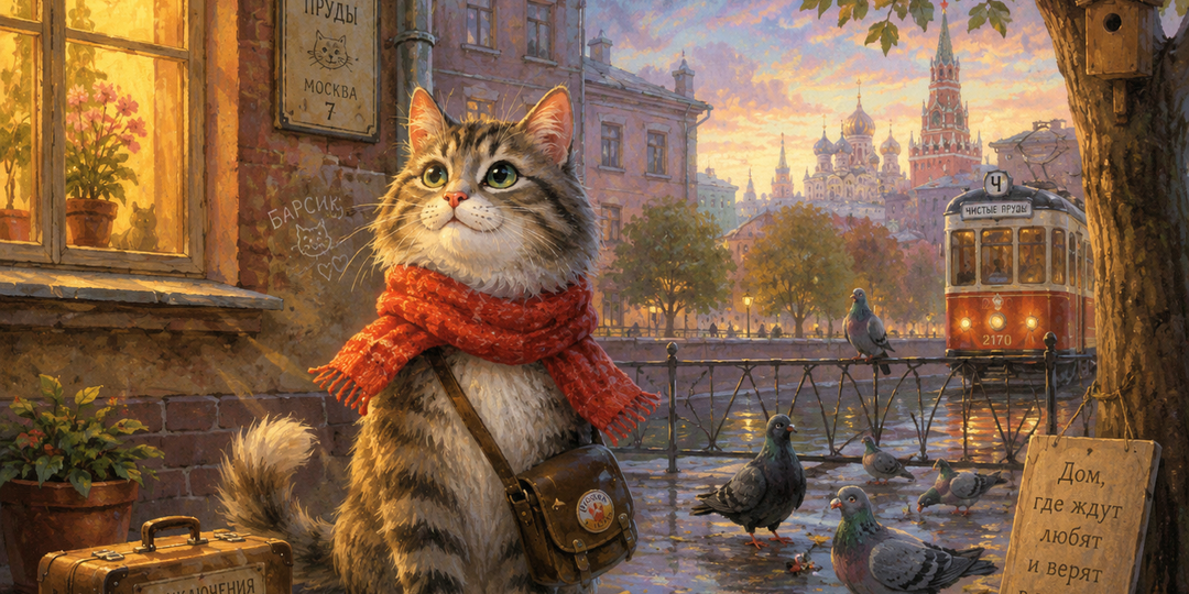 Сказка про московского котика