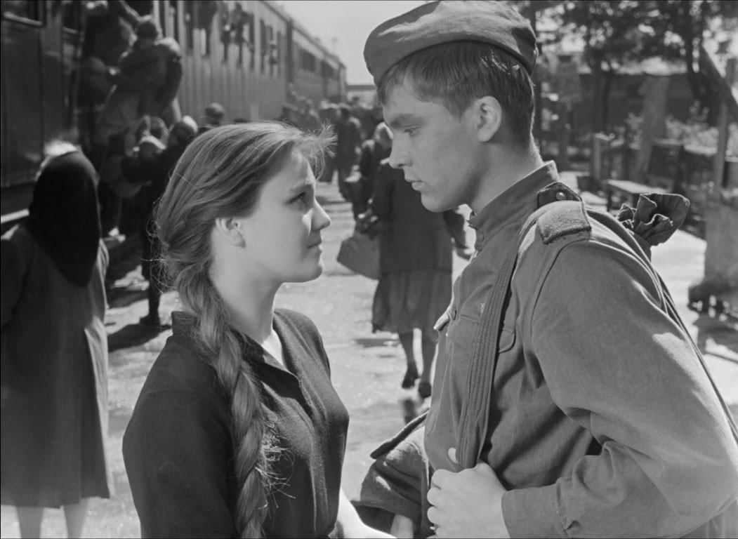   Кадр из фильма «Баллада о солдате», киностудия «Мосфильм», 1959 г.