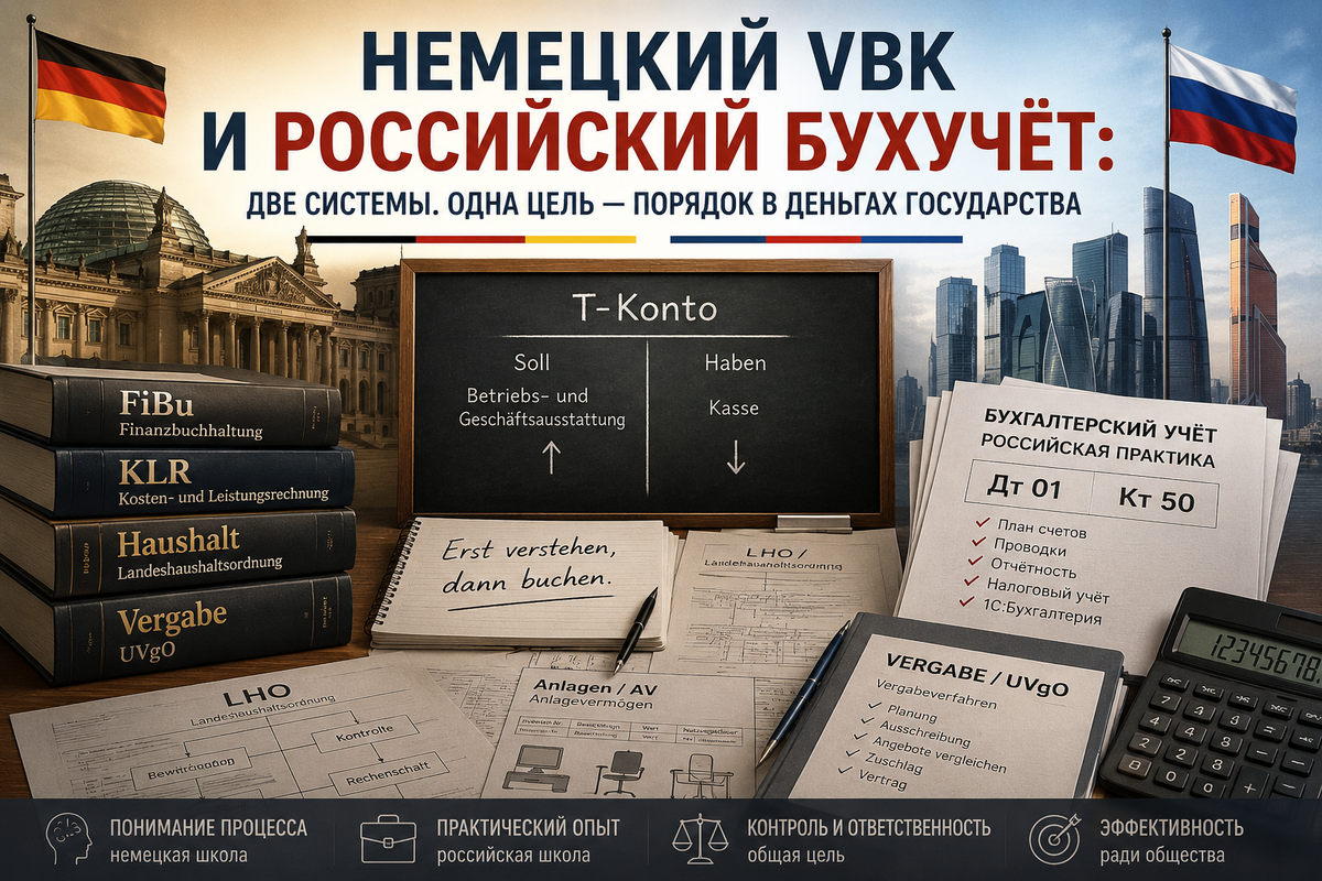Немецкий бюджет против российской практики