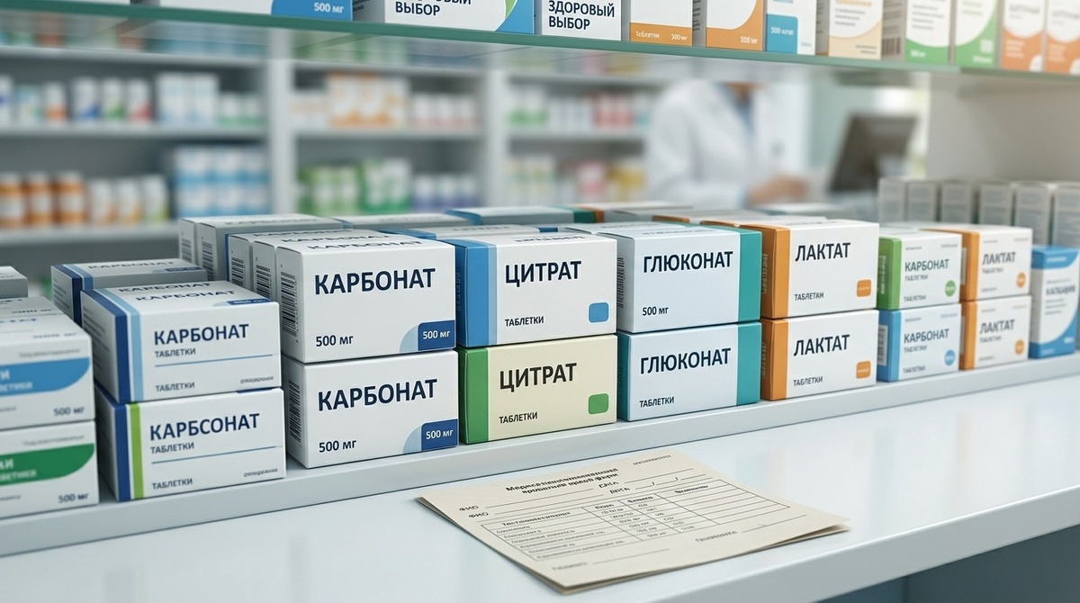 "лучший кальций", а потом выясняется, что ориентиром стали реклама, совет знакомых или один показатель в анализе.