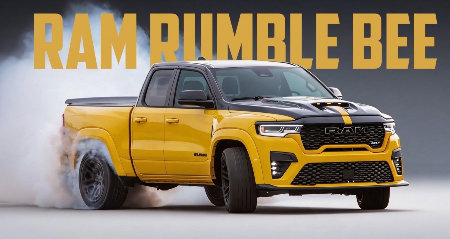 Ram возрождает «уличный» пикап Rumble Bee с V8