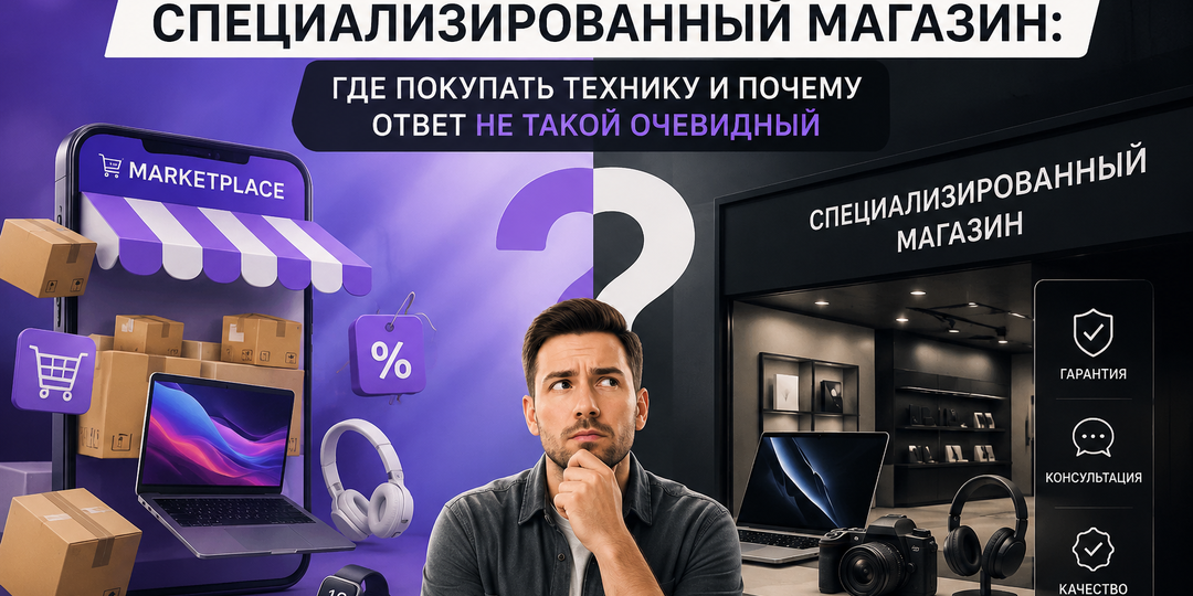 Маркетплейсы или специализированный магазин: где покупать оборудование?