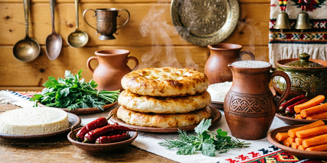 🥧 Осетинская кухня: полный гид для туриста 2026 | Что попробовать и как выбрать правильный тур