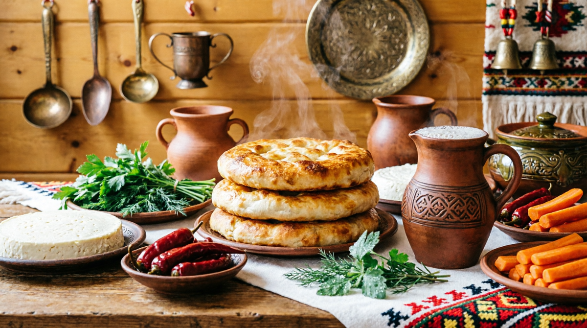 Осетинские пироги - самре известное осетинское блюдо