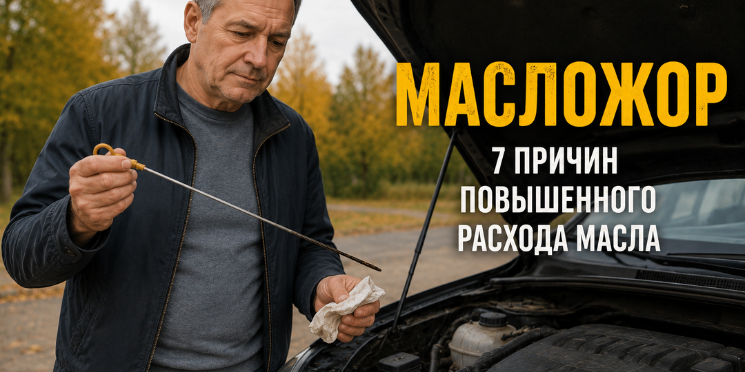 Причины масложора: почему двигатель начал «есть» масло