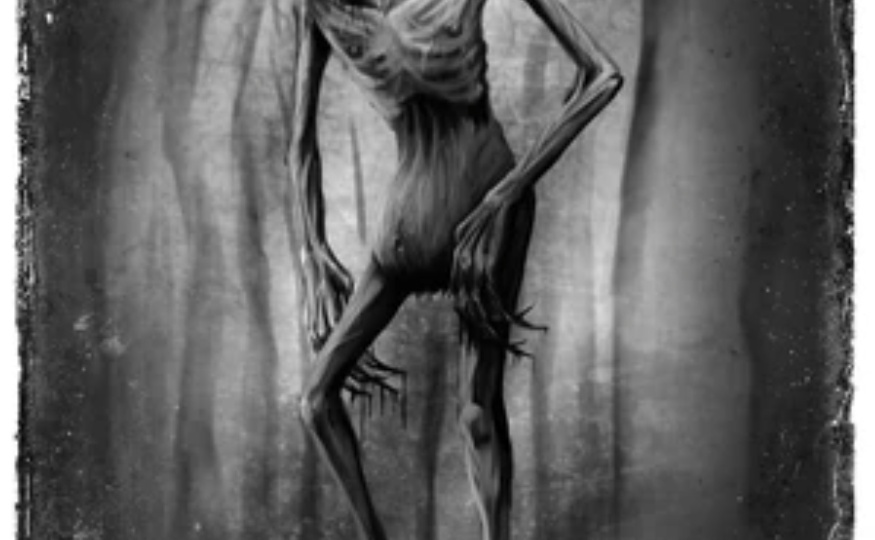 Его сердце — из чистого льда, а худое тело, покрытое пеплом, скрывается в лесах, источая запах гниющей плоти.