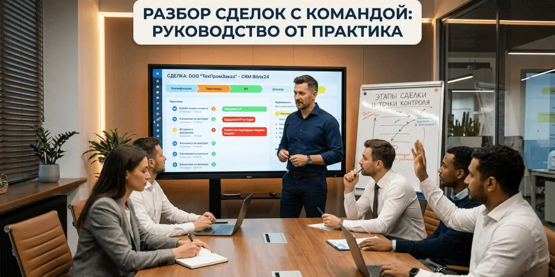Разбор сделок с командой: полное руководство РОПа от практика