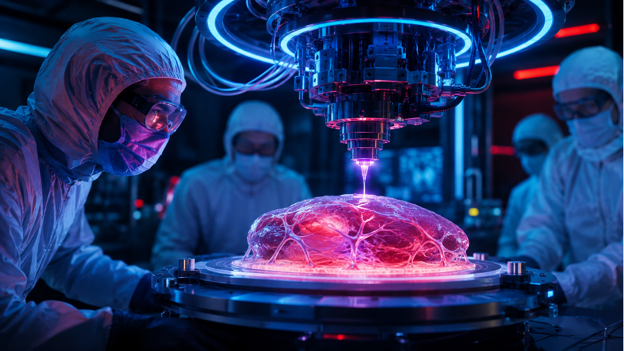 Rак 3D-биопринтеры учатся создавать живые органы