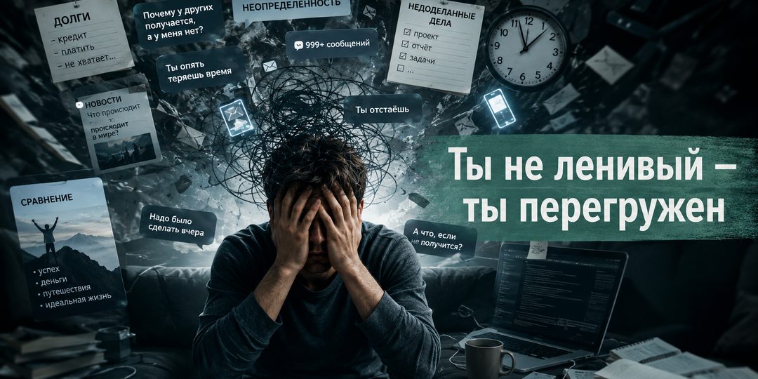 Ты не ленивый — ты перегружен