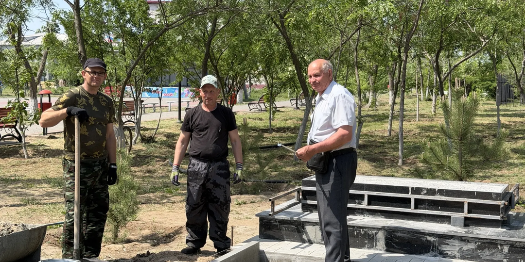 В Старой Полтавке Волгоградской области возводят памятник участникам СВО